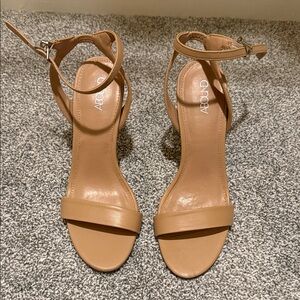 Aldo Women's Brown Ankle Strap Heels